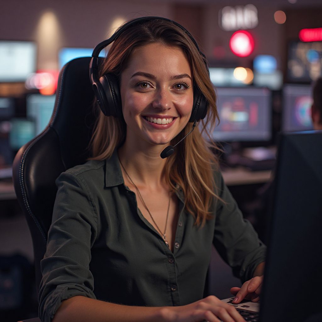 Sarah M. - Professional Gamer